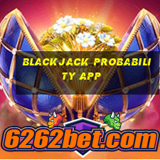 blackjack probability app