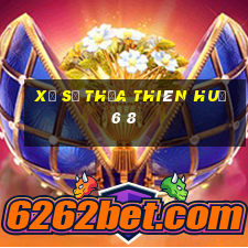 xổ số thừa thiên huế 6 8