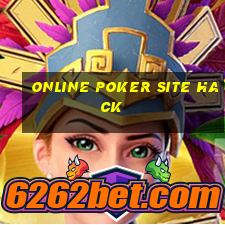 online poker site hack