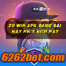 Zo Win Apk Game Bài Hay Nhất Hiện Nay