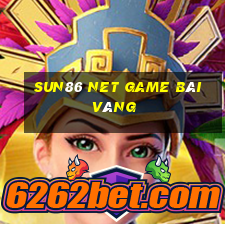 Sun86 Net Game Bài Vàng